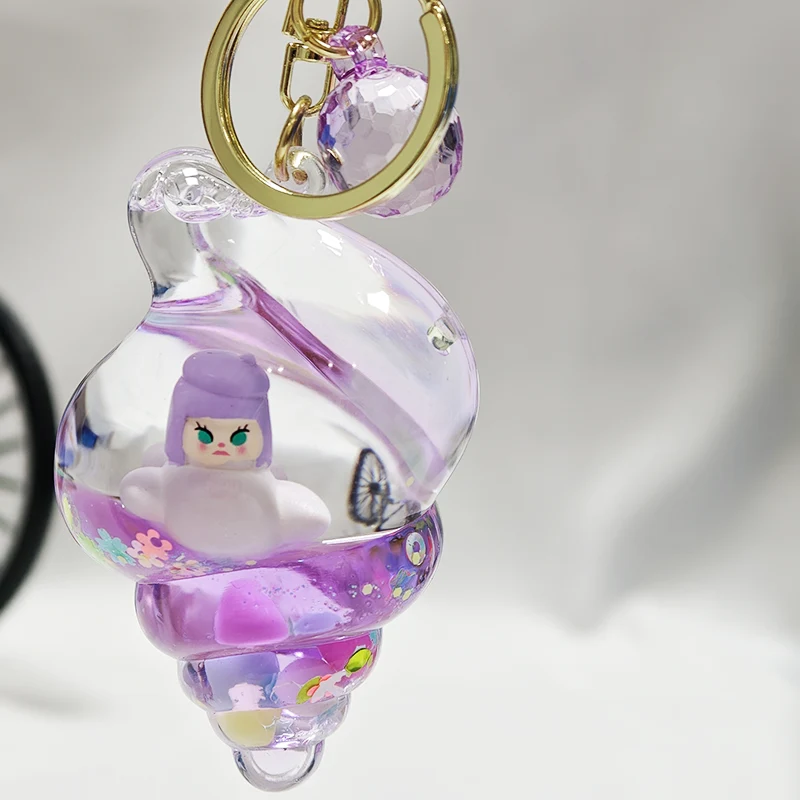 Conch Quicksand Keychain Conch Quicksand Keychain